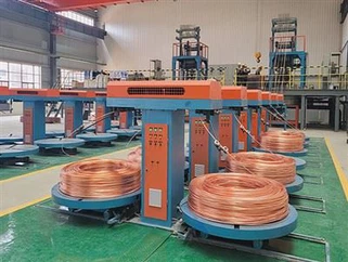 Stånggjutmaskin i mässing